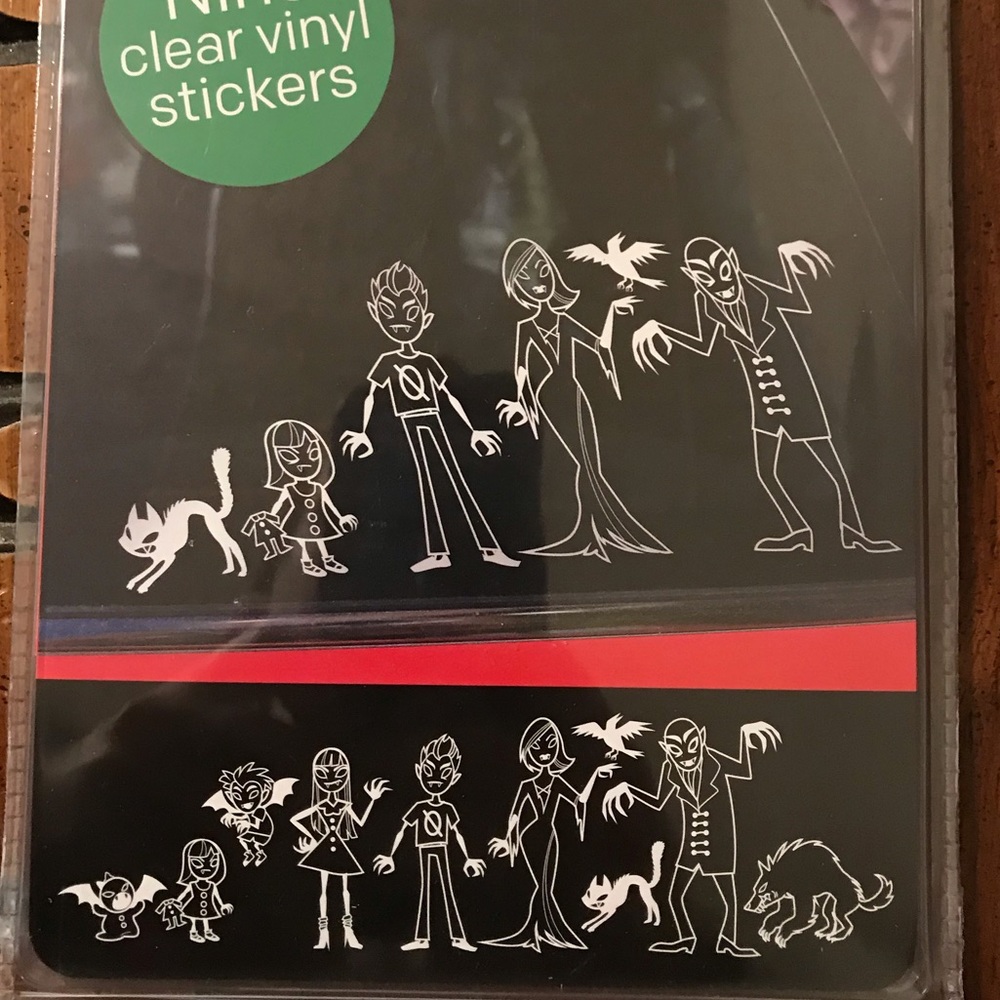Vampire Family Car Decals